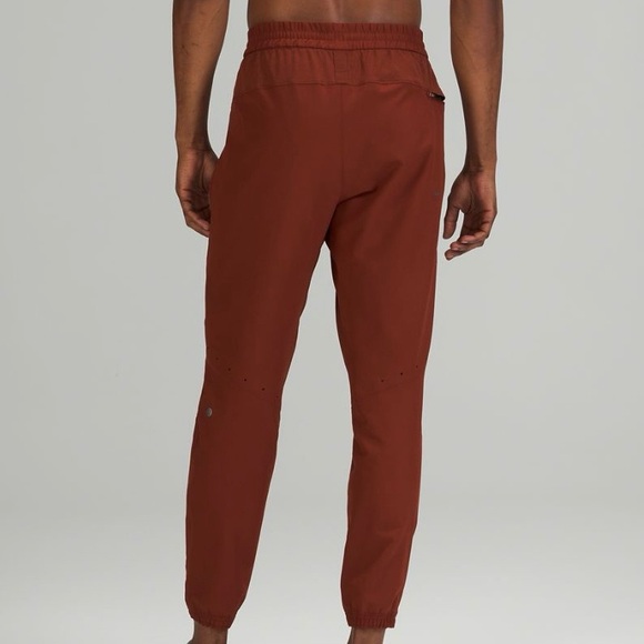 Lululemon License to Train Jogger 29" Rust Orange Pants Size XL - Picture 2 of 12